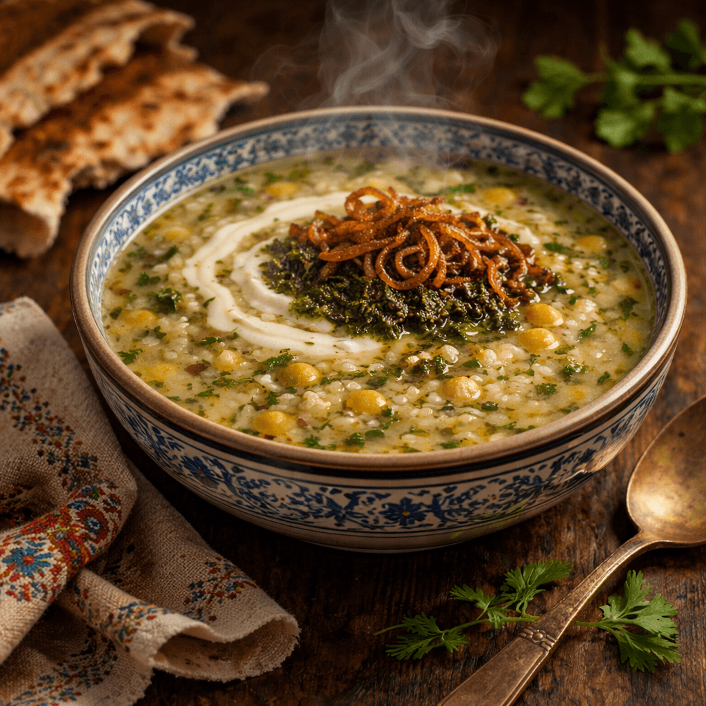 Ash-e Jo (Persian Barley Soup)
