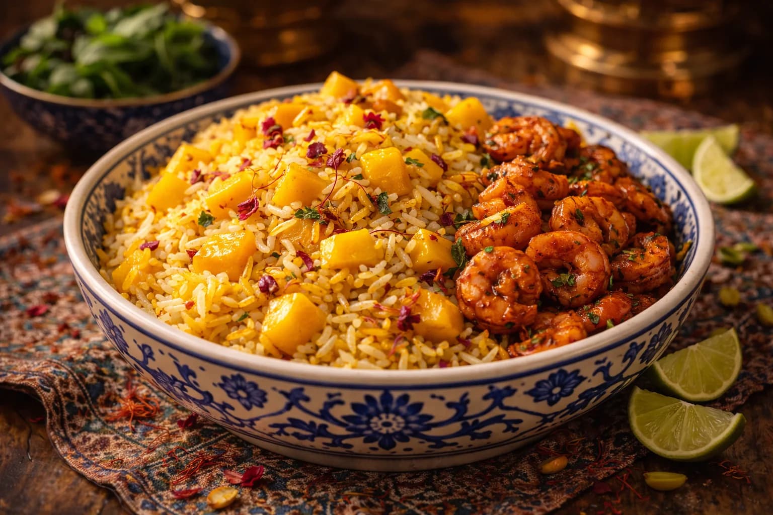 Anbeh Polo (Persian Mango Rice)